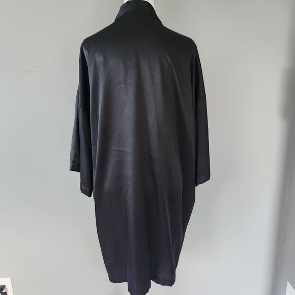 Victoria's Secret Kimono Style Robe, Black, Like New, One Size - Picture 4 of 10